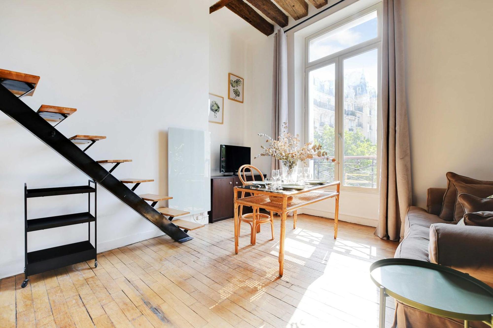 Modern Flat - 1Bd-4P - Arts Et Metiers Appartement Parijs Buitenkant foto